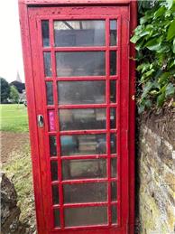 Phone Box Village Library now open